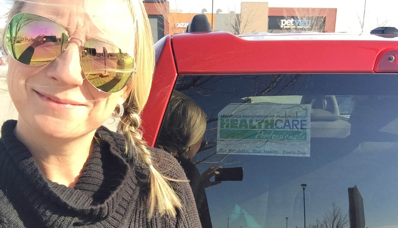 Congrats to our inaugural MAHCP Window Sticker contest winner