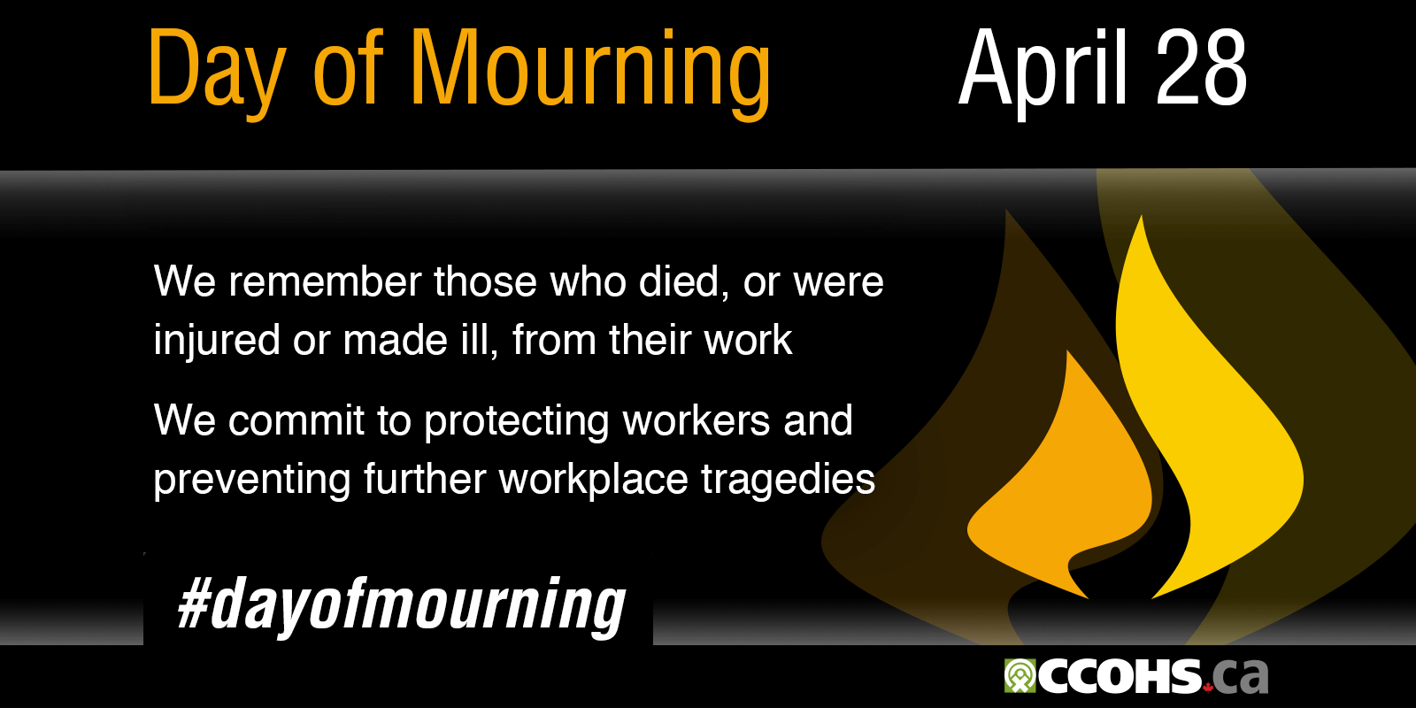 National Day of Mourning – April 28