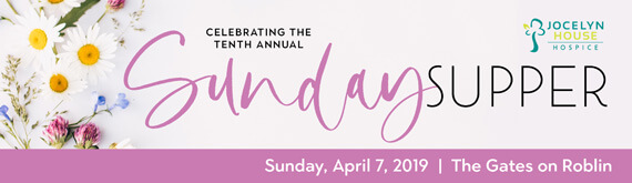 Jocelyn House Hospice fundraiser on April 7