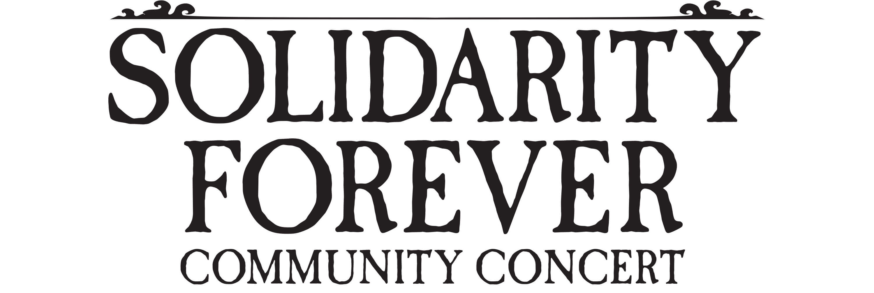 MAHCP a sponsor of this Saturday’s Solidarity Forever free concert