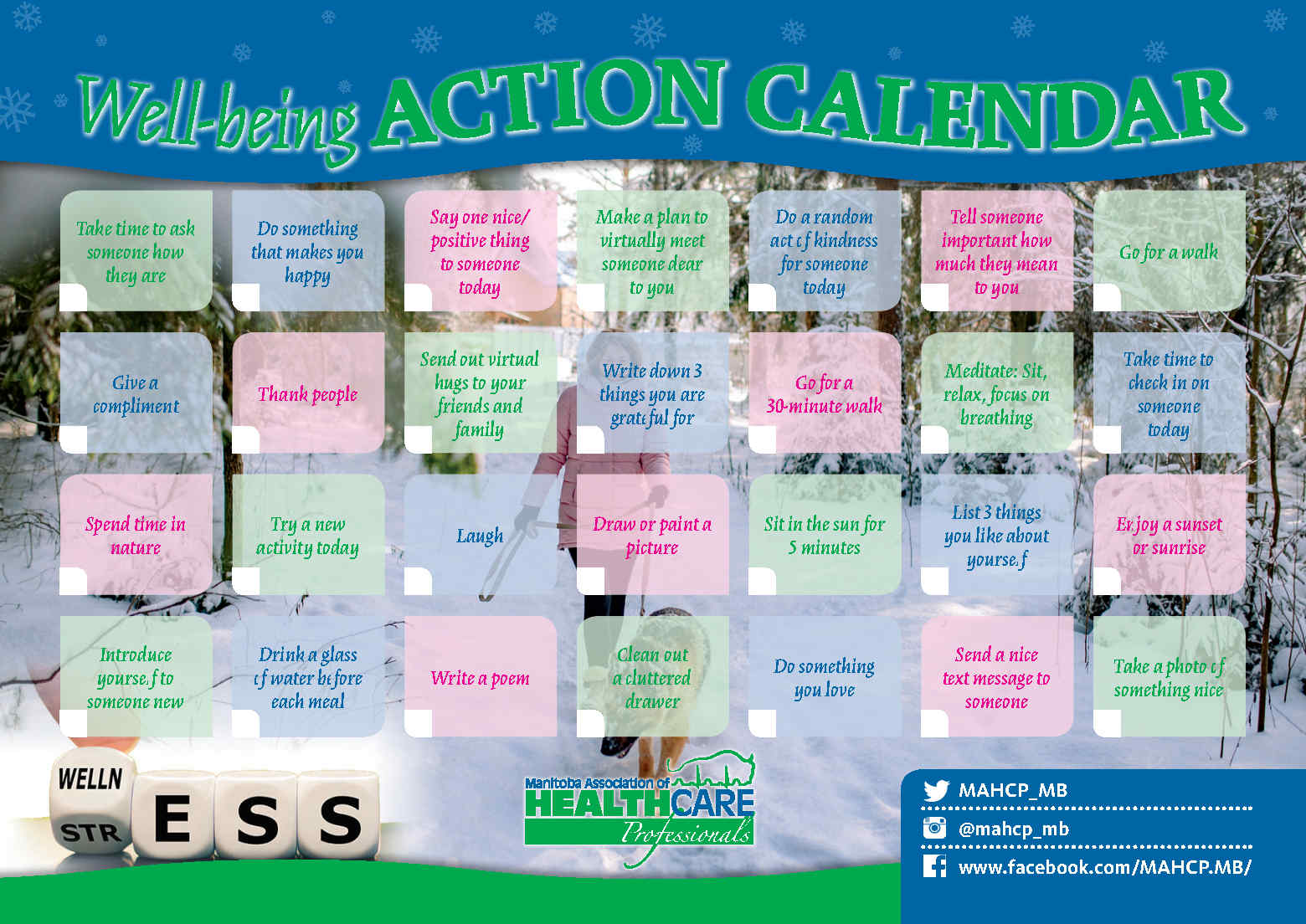 Well-Being Contest Winners